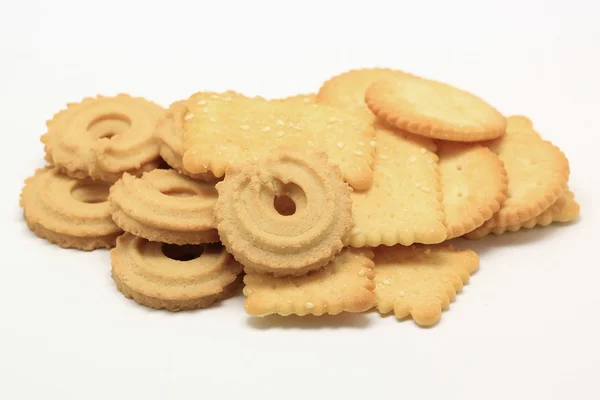 Biscoito e biscoito — Fotografia de Stock