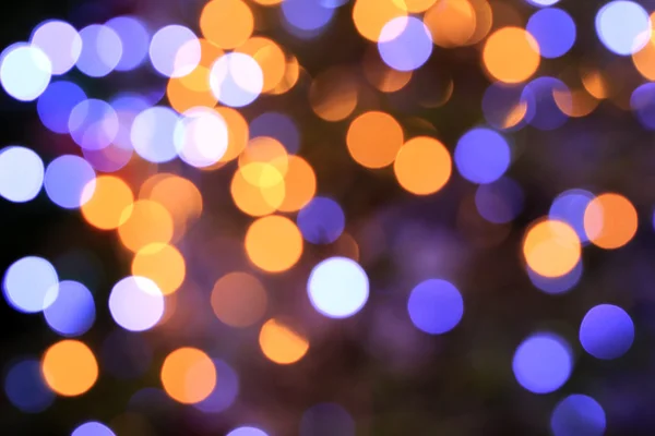 Barevné bokeh světlo — Stock fotografie