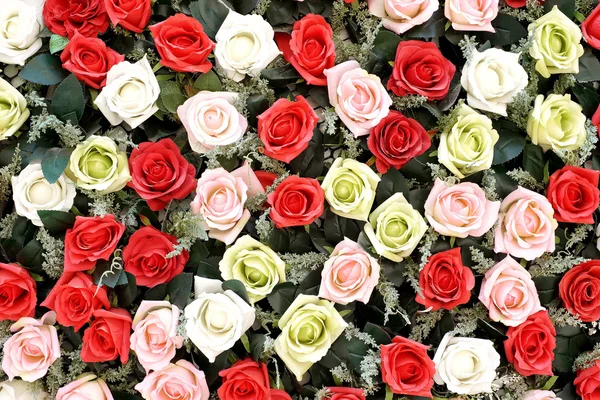 Rose fleur artificielle — Photo