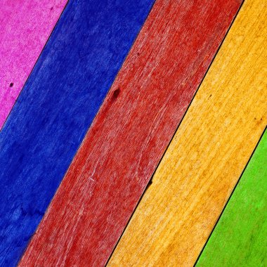 egzotik renk ahşap duvar