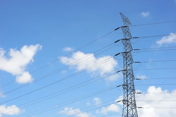 High voltage electric tower — Stock Photo, Image