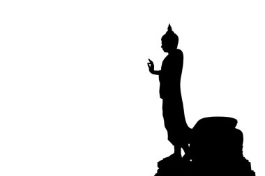 Buda resim silüeti
