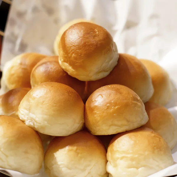 Delicioso pan de rollo suave — Foto de Stock