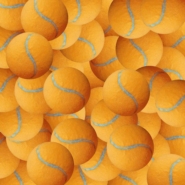 Exotic color tennis ball as sport background — Stock Photo, Image