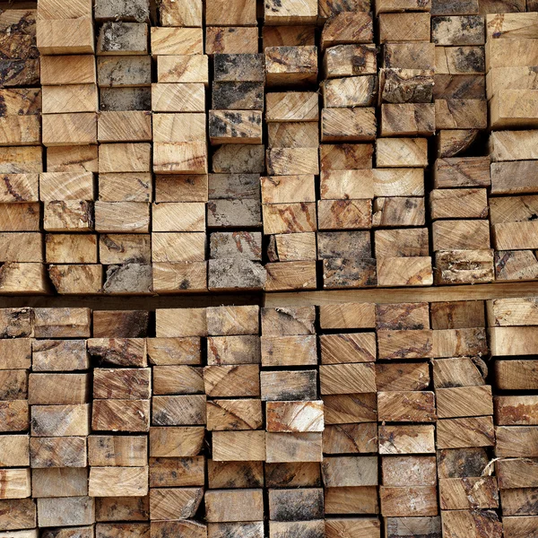 Stump stack as background or texture Stock Picture