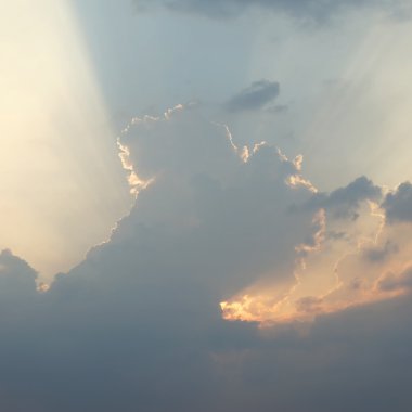 gökyüzü üzerinde güzel güneş