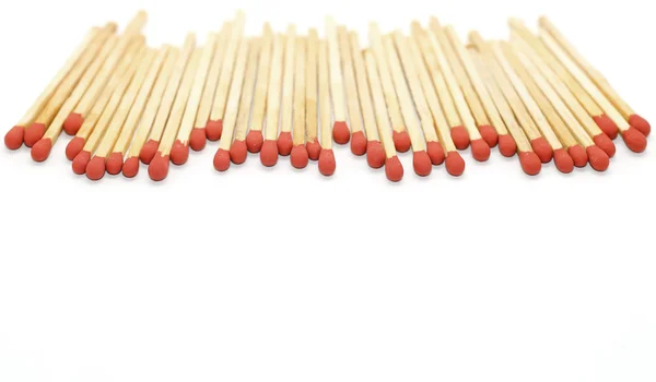 Matchstick aislado en blanco —  Fotos de Stock