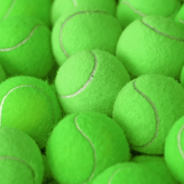 Tennisball als sportlicher Hintergrund — Stockfoto