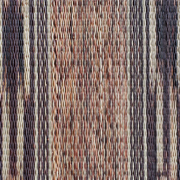 Woven wood mat as pattern — Stock Photo, Image