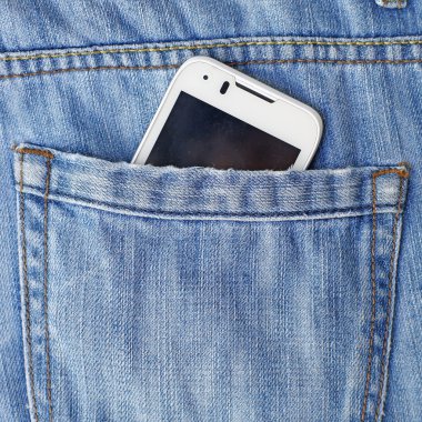 Mobil akıllı telefon cep Mavi Jeans
