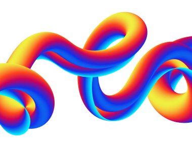 Modern renkli akış posteri. Dalga Sıvısı şekil arkaplanı. Tasarım projen için sanat tasarımı. Vektör illüstrasyonu EPS10.