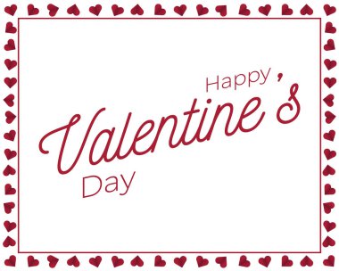 Beyaz arka planda kırmızı kağıt kalpler sevgililer günü kartı. Beyaz üzerine romantik pankart konsepti. Kırmızı kalpler. Valntine 'in günü.