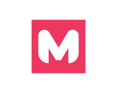 M harfi logo tasarımı. Doğrusal yaratıcı minimal monokrom sembolü. Evrensel zarif vektör işareti tasarımı. Birinci sınıf iş logosu. Şirket iş kimliği için grafiksel alfabe sembolü.