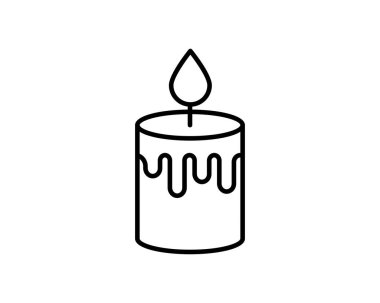 mum simgesi izole edilmiş işaret sembolü vektör illüstrasyonu - yüksek kaliteli siyah biçim vektör simgeleri.