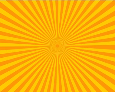 Güneş patlaması deseni. Vektör illüstrasyonu, güneş patlaması vektörü, güneş patlaması retro, klasik güneş patlaması.