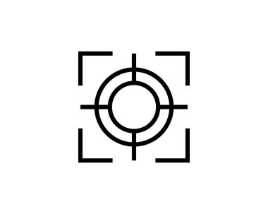 Simge düzleştir. Resimler beyaz arkaplanda izole edildi. Vektör siyah işaret sembolü.