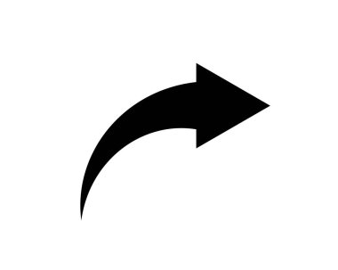 Vektör simgesini paylaş, sembol paylaş. Web sitesi veya mobil uygulama için modern, basit düz vektör çizimi.