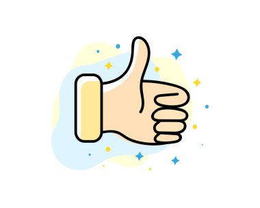 Karalama simgesi vektörü gibi izole. El çizimi müşteri değerlendirme simgesi, kalite notu, geri bildirim, beyaz arkaplanda beş yıldızlı karalama sembolü