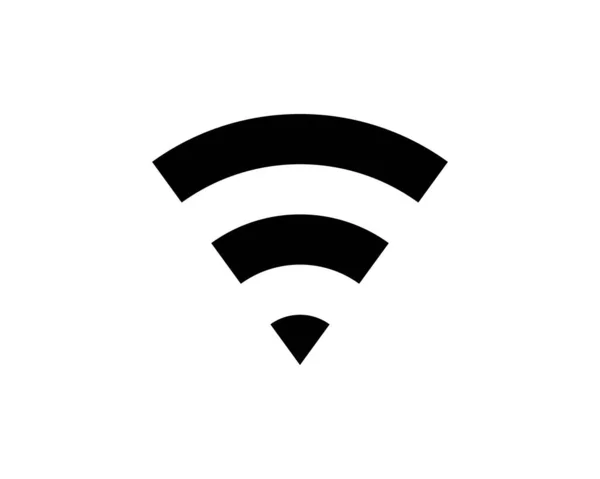 Illustration Des Wifi Icon Vektors Isoliertes Wifi Hotspot Symbol Grafische — Stockvektor