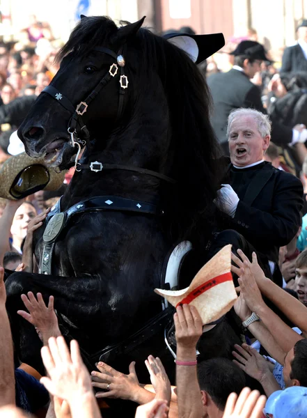 Feste von sant joan in ciutadella, Menorca — Stockfoto