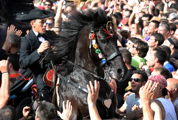 Fêtes de Sant Joan à Ciutadella, Minorque — Photo