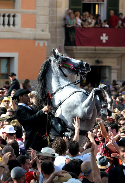 Fiestas de Sant Joan en Ciutadella, Menorca — Foto de Stock