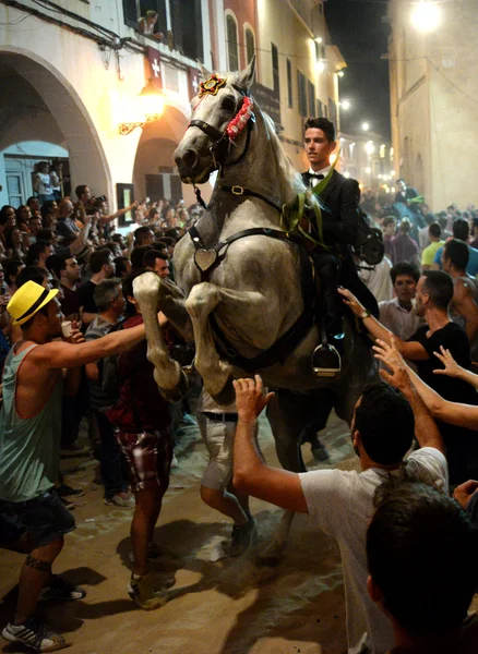 Feste di Sant Joan a Ciutadella, Minorca — Foto Stock
