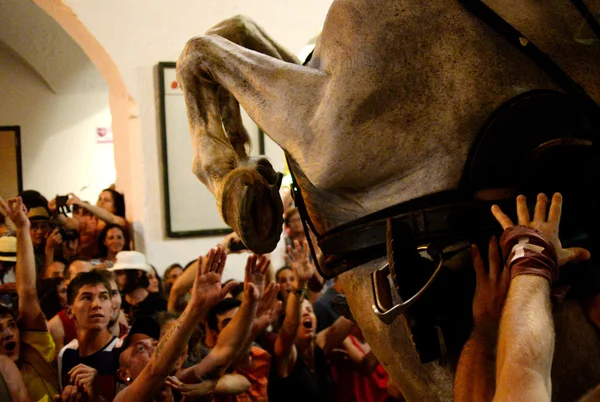 Feesten van sant joan in ciutadella, menorca — Stockfoto