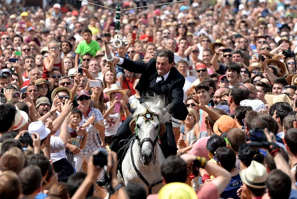 サンのお祭り ciutadella、メノルカ島のジョアン — ストック写真