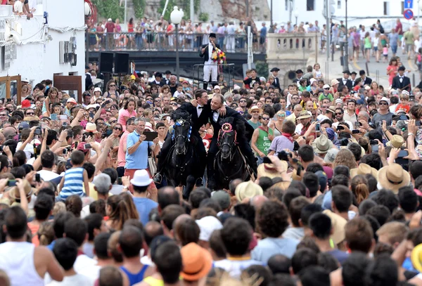 Fêtes de Sant Joan à Ciutadella, Minorque — Photo