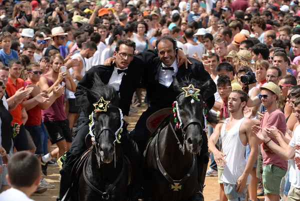 Festas de Sant Joan em Ciutadella, Menorca — Fotografia de Stock