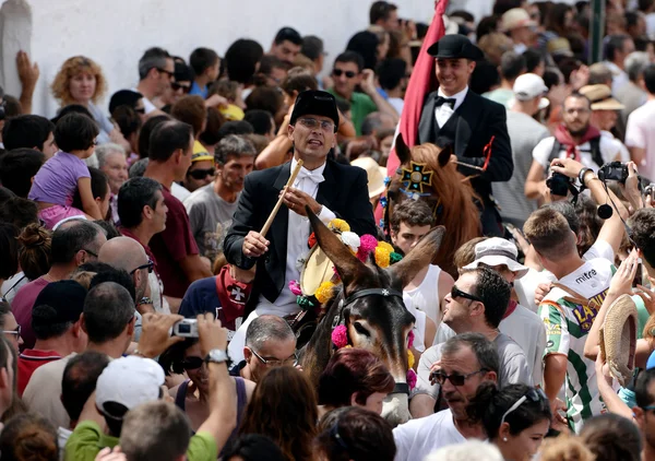 Feesten van sant joan in ciutadella, menorca — Stockfoto