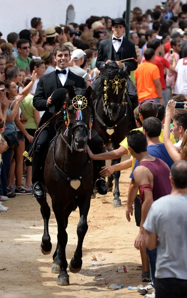 Fiestas de Sant Joan en Ciutadella, Menorca — Foto de Stock