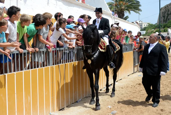 Feesten van sant joan in ciutadella, menorca — Stockfoto