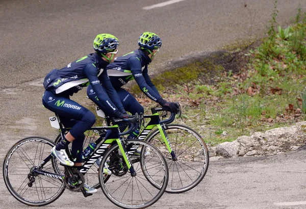 Mallorca utmaning cyklist 2015 — Stockfoto