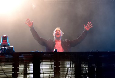 Magaluf, Mayorka konserde David Guetta.