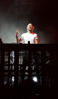 Magaluf, Mayorka konserde David Guetta.