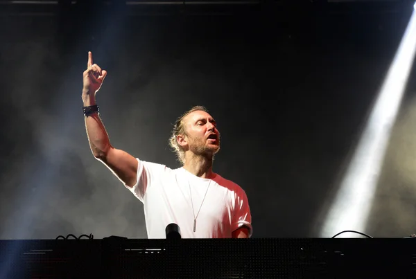 Magaluf, Mayorka konserde David Guetta.