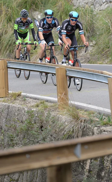 Cyclists in Majorca — Stock Photo, Image