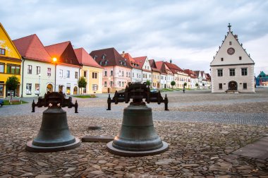 Bardejov Antik şehir merkezi kare