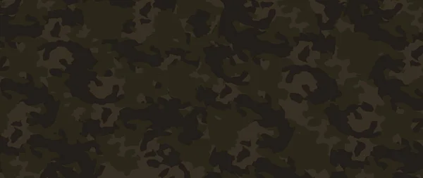 Vector Patrón Piel Camuflaje Militar Abstracto Sin Costuras Completo Para — Vector de stock