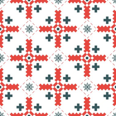 El yapımı, çapraz dikişli Ukrayna deseni gibi güzel işlenmiş. Süslü havlu, vektörde aceleci denir.