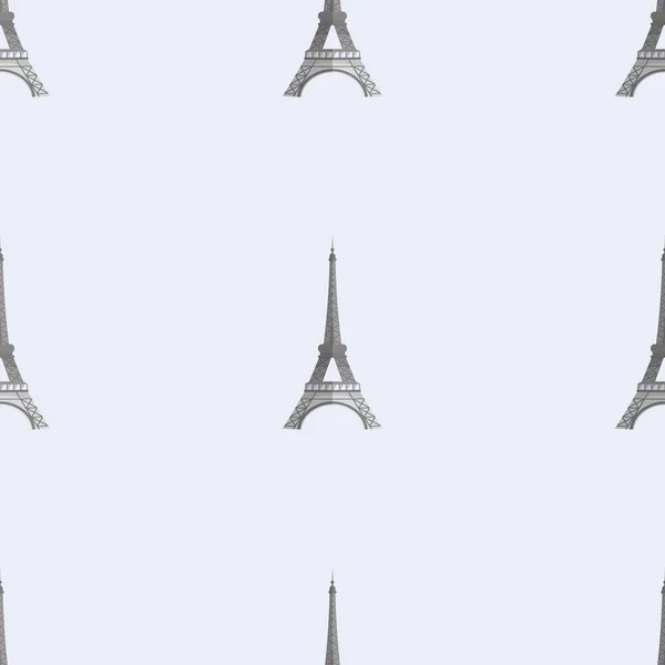 Eiffel Torre Icona Vettoriale Illustrazione — Vettoriale Stock