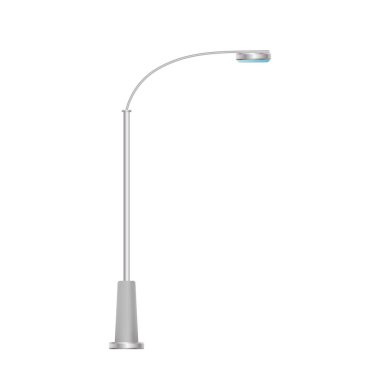 Sokak lambalarının vektör illüstrasyonu