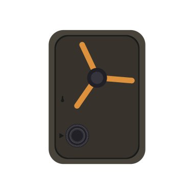 Güvenli simgenin vektör illüstrasyonu