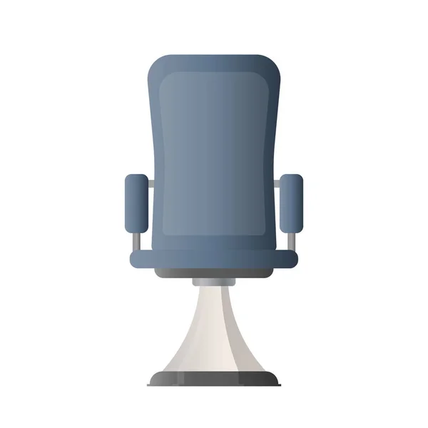 Bürostuhl Vektorillustration Eines Bürostuhls Für Einen Chef Isoliert Hintergrund — Stockvektor