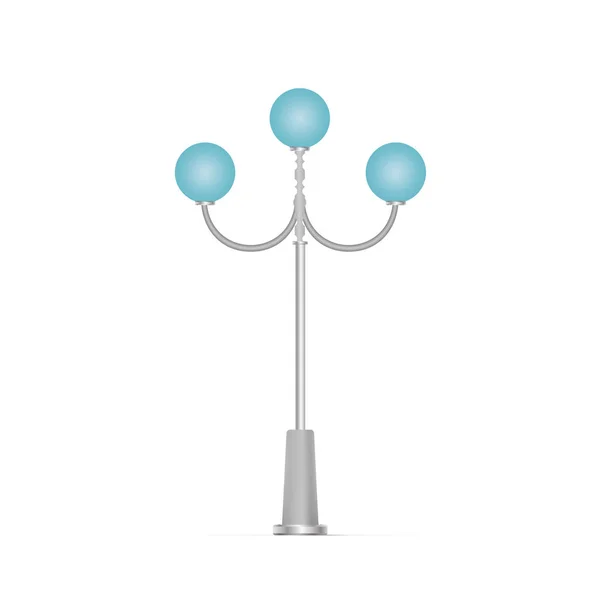 Illustration Vectorielle Des Lampadaires — Image vectorielle