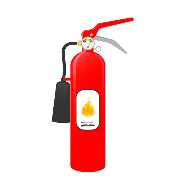 Extintor Incendios Icono Vector Ilustración — Archivo Imágenes Vectoriales