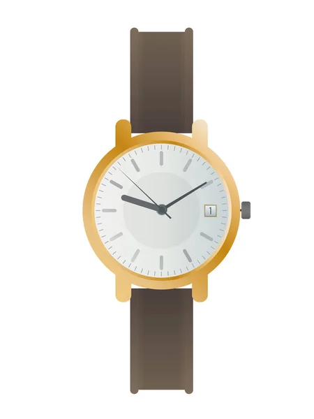 Vector Ilustración Reloj Pulsera — Vector de stock