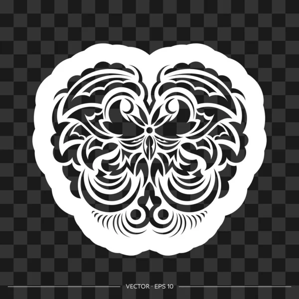 Luxurious Monogram Print Retro Baroque Style Vector Illustration — Stock Vector